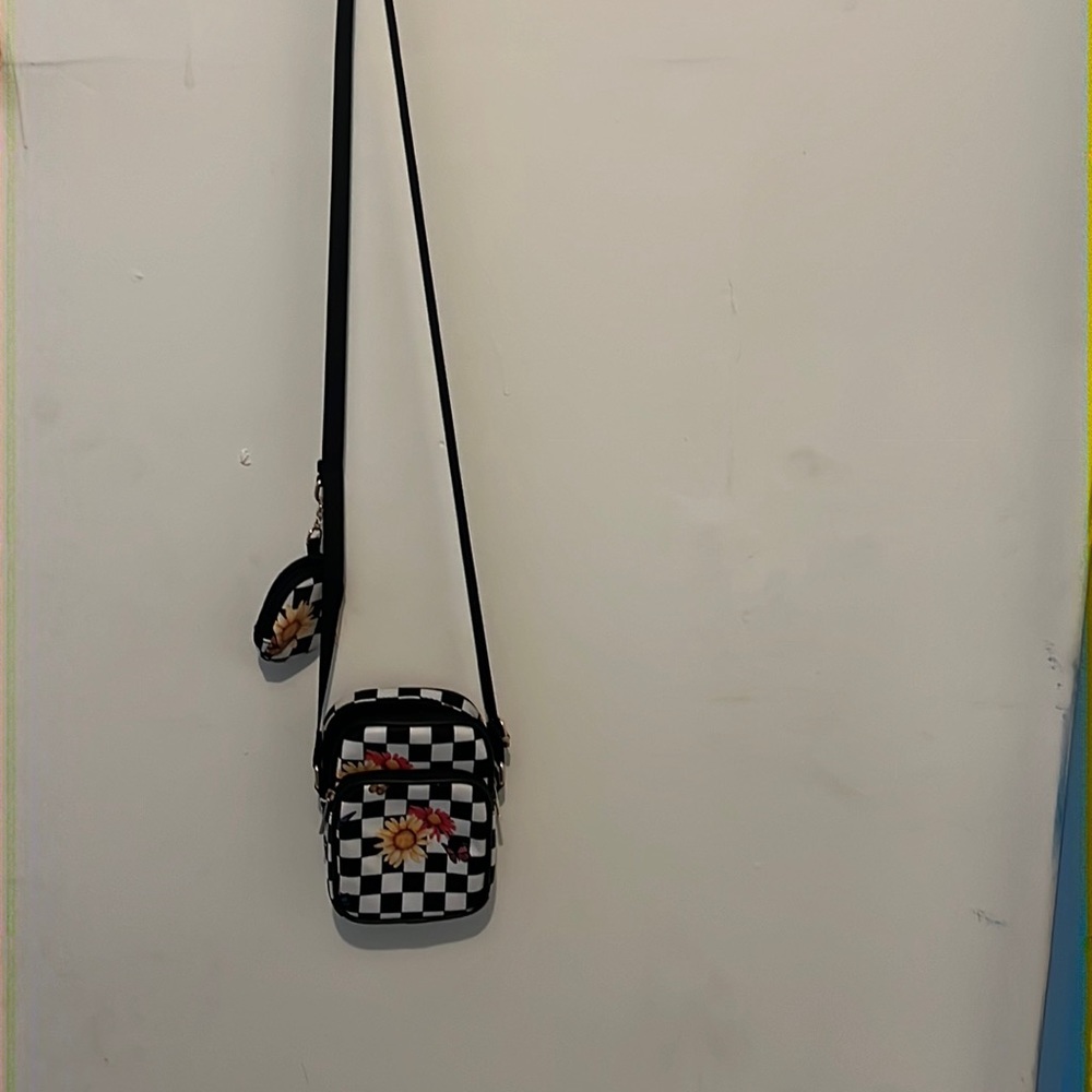 Flower crossbody bag